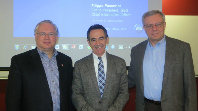 EMBA Class and Alumni Meet P&G CIO Filippo Passerini