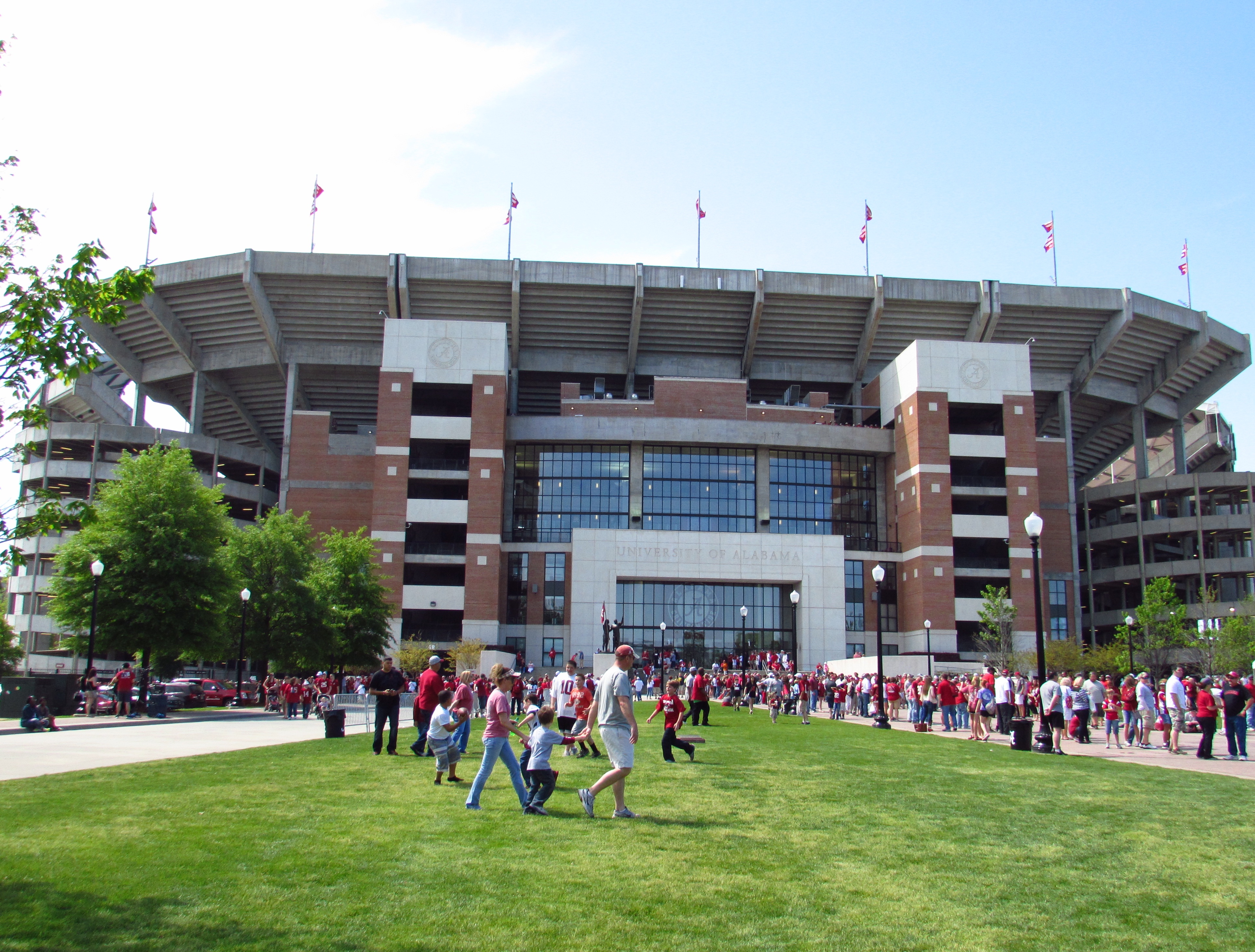 A-Day at Alabama 2014