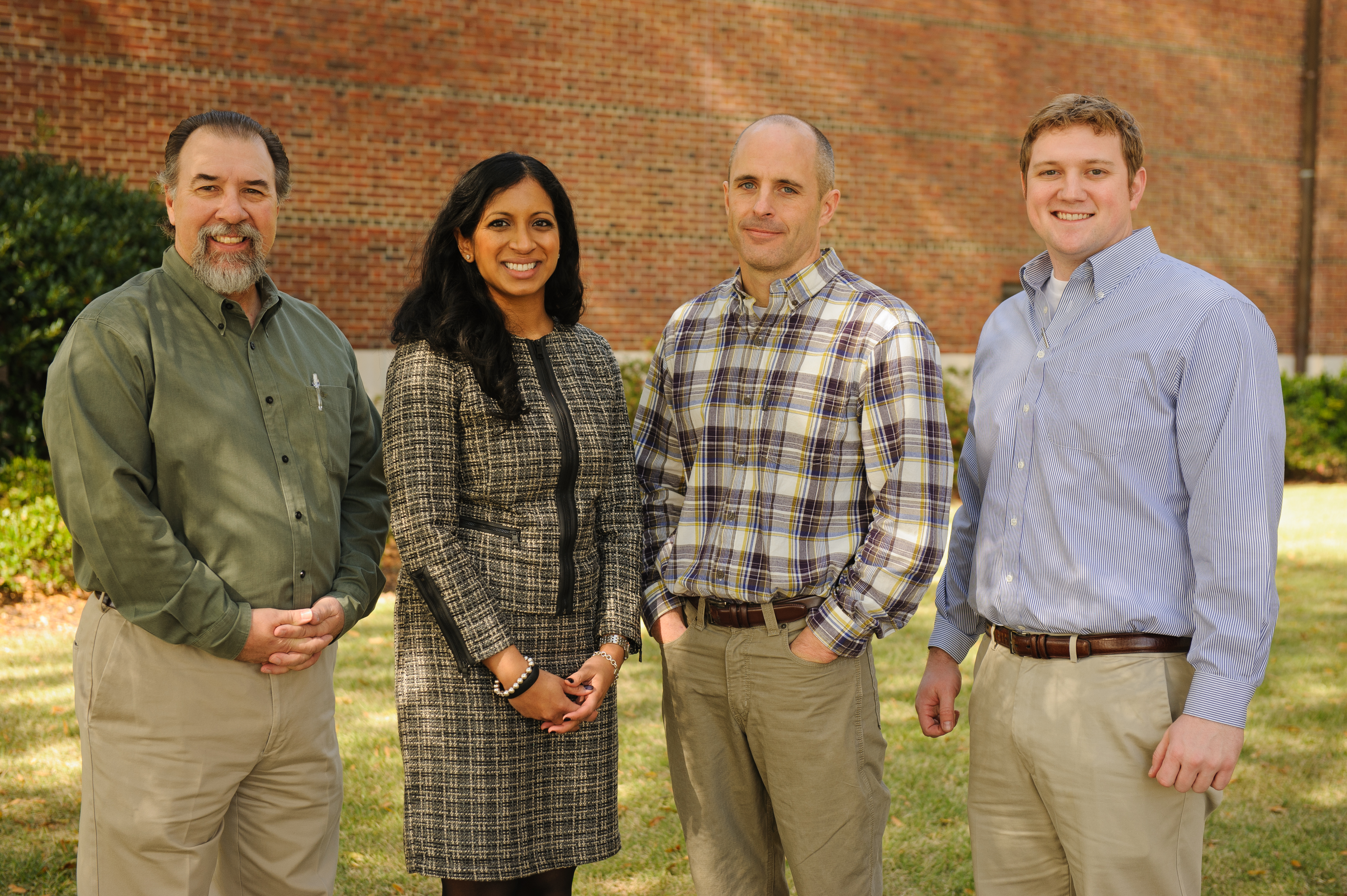 TEMBA classmates Steve Grissett, Pritha Powell, Neil Morton and Stephen Burton