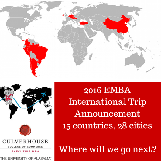 2016 EMBA International Trip