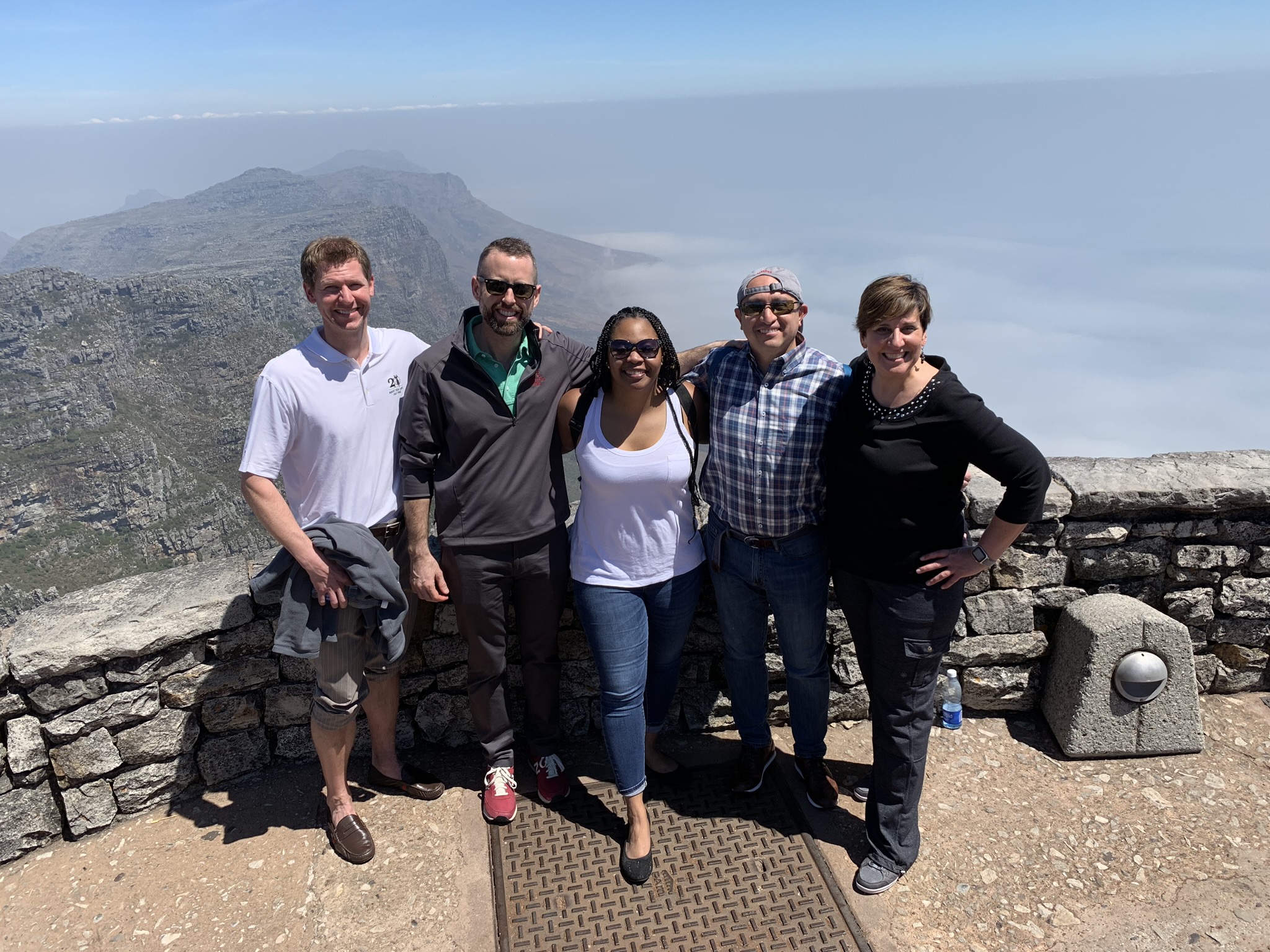 EMBA 2019 teammates visit Table Mountain