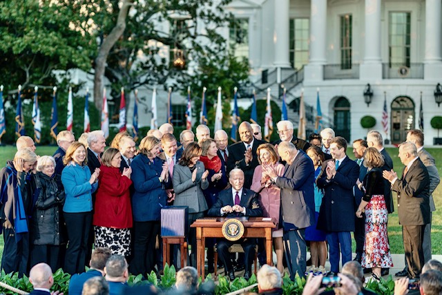 Infrastructure Bill Signing